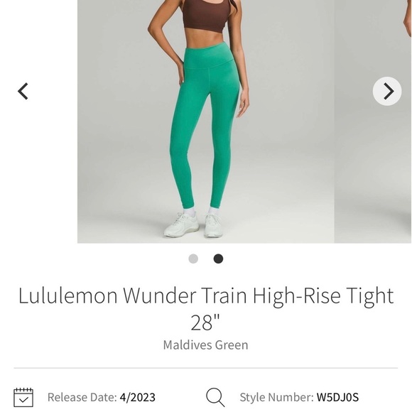 Lululemon Wunder Train High-Rise Tight - Picture 2 of 4